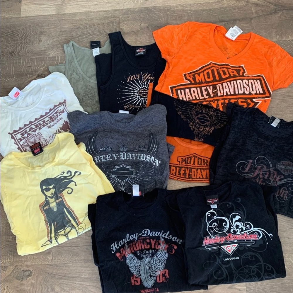 Harley Davidson tops